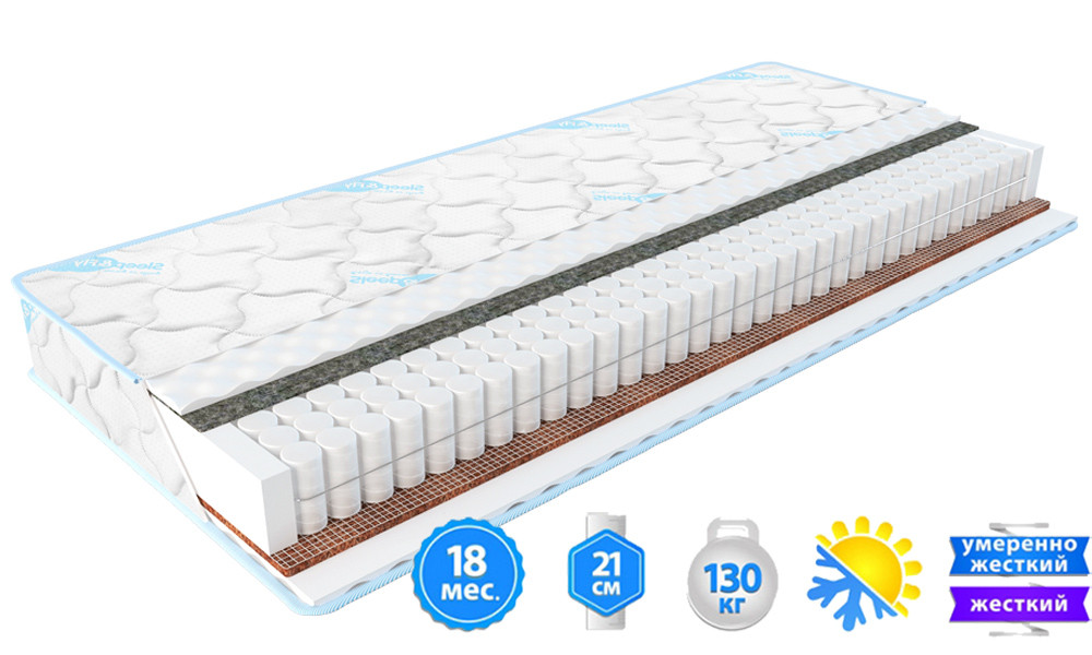 

Матрас ортопедический Слип энд Флай Дэйли 2в1 стрейч 140х200 см