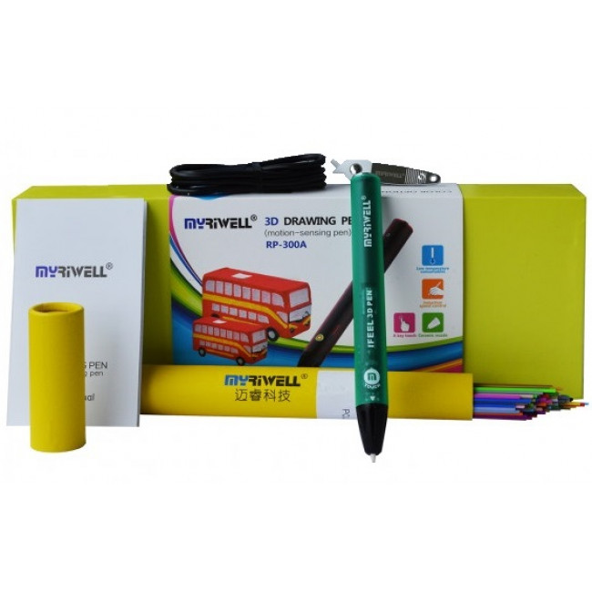 

3D-ручка MYRIWELL RP-300A Green (PCL)