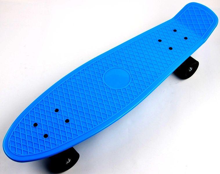 

Скейтборд, Penny Board Nickel 27" Синий . Матовые колеса