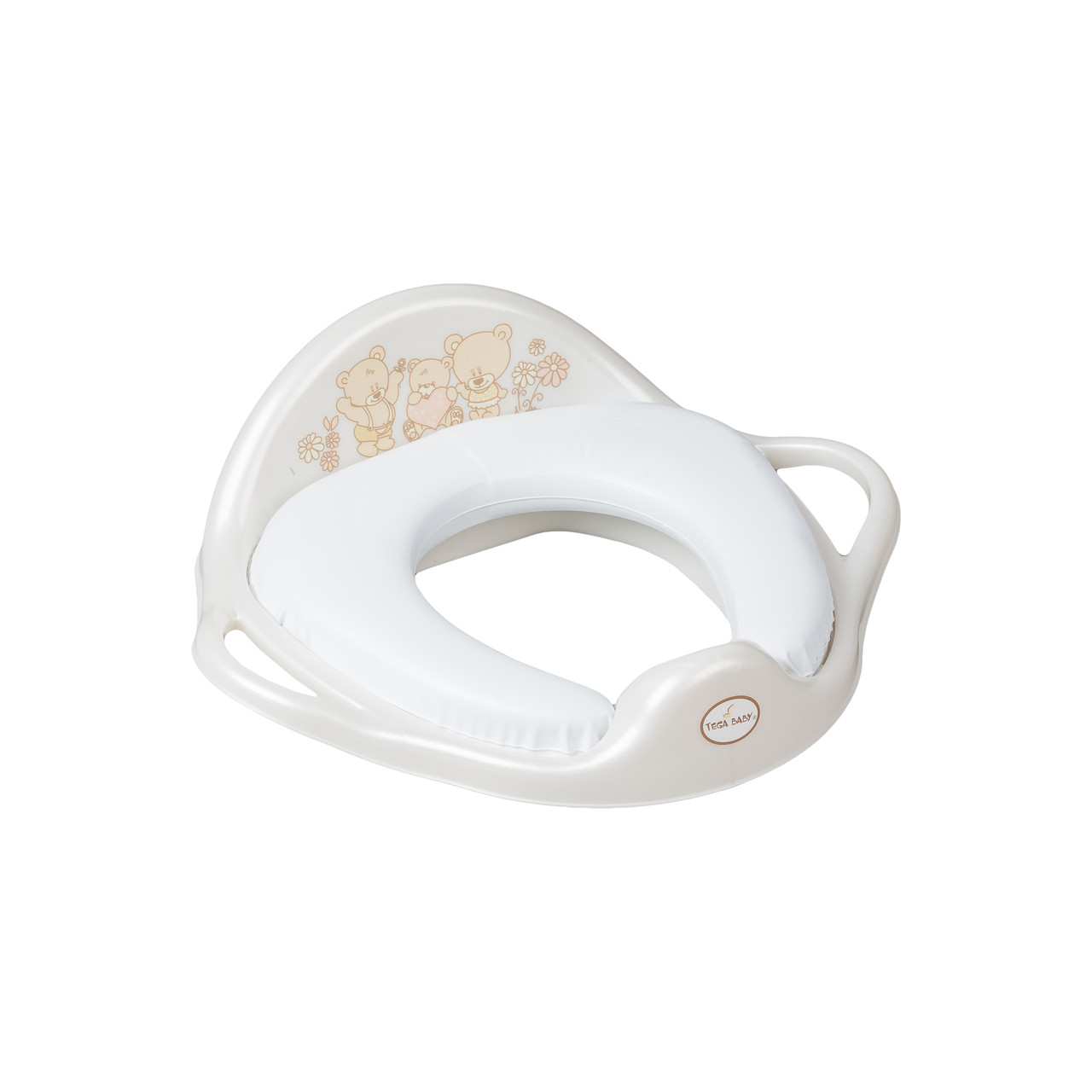 

Накладка на унитаз детская Tega baby Мишки белая MS-020-118