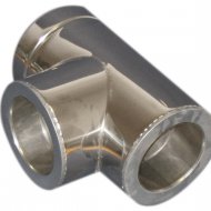 

Дымоход Тройник термо 87 ø450/520 Fire Work Нержавеющая сталь/Оцинкованная сталь AISI 321 0.8мм утепленный