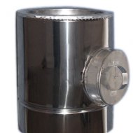 

Дымоход Ревизия термо ø120/180 Fire Work Нержавеющая сталь/Оцинкованная сталь AISI 321 1мм утепленный