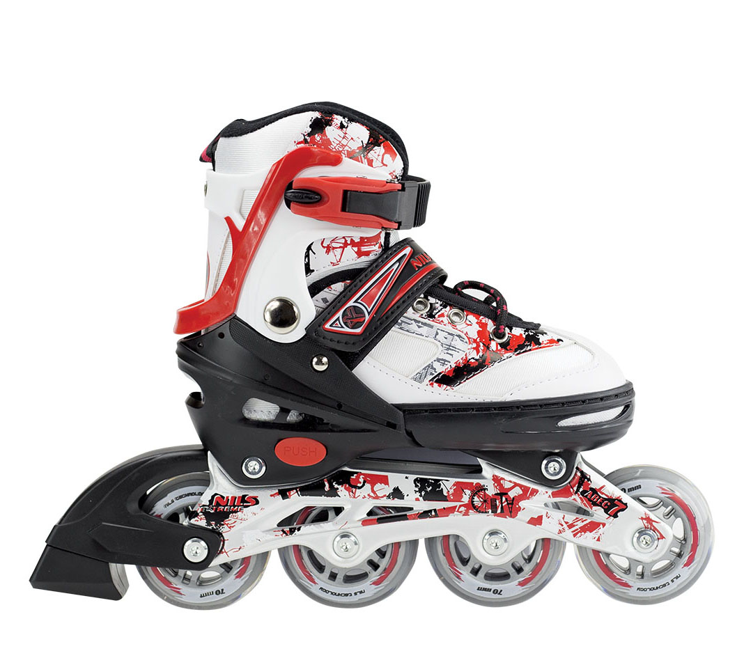 

Роликовые коньки Nils Extreme 34-37 см (0000002029) Красный