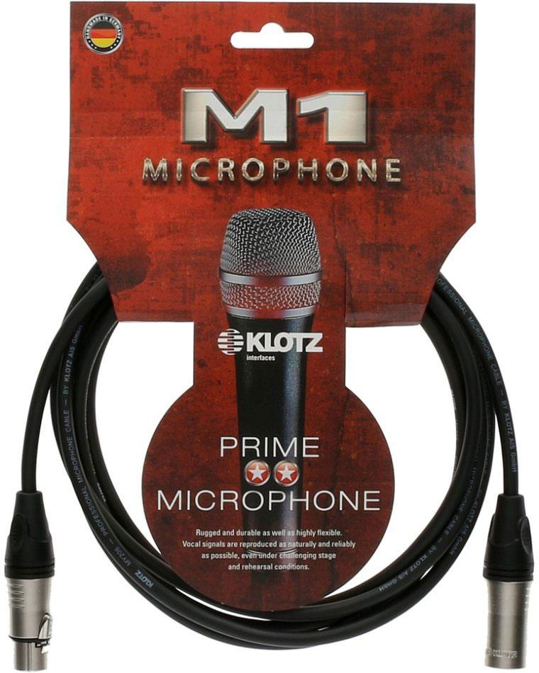 

Микрофонный кабель Klotz M1K1FM0200 2 м Black