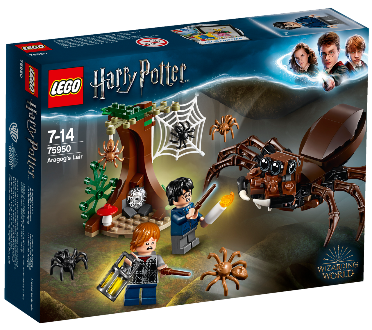 

Lego Harry Potter Логово Арагога 75950