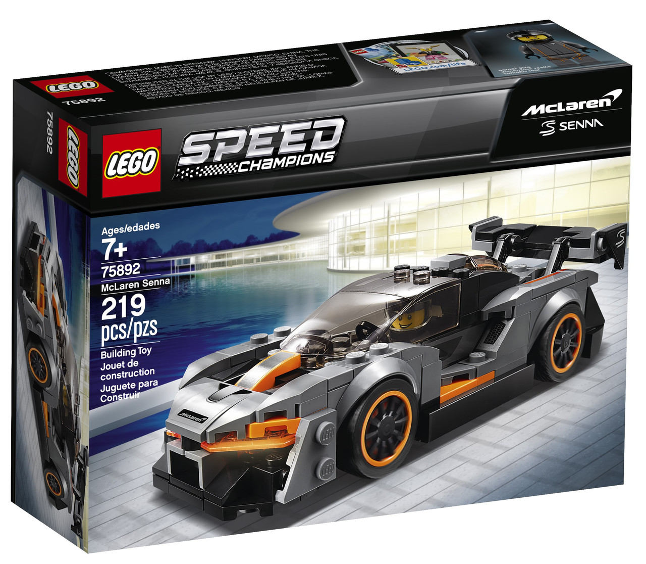 

Lego Speed Champions Автомобиль McLaren Senna 75892