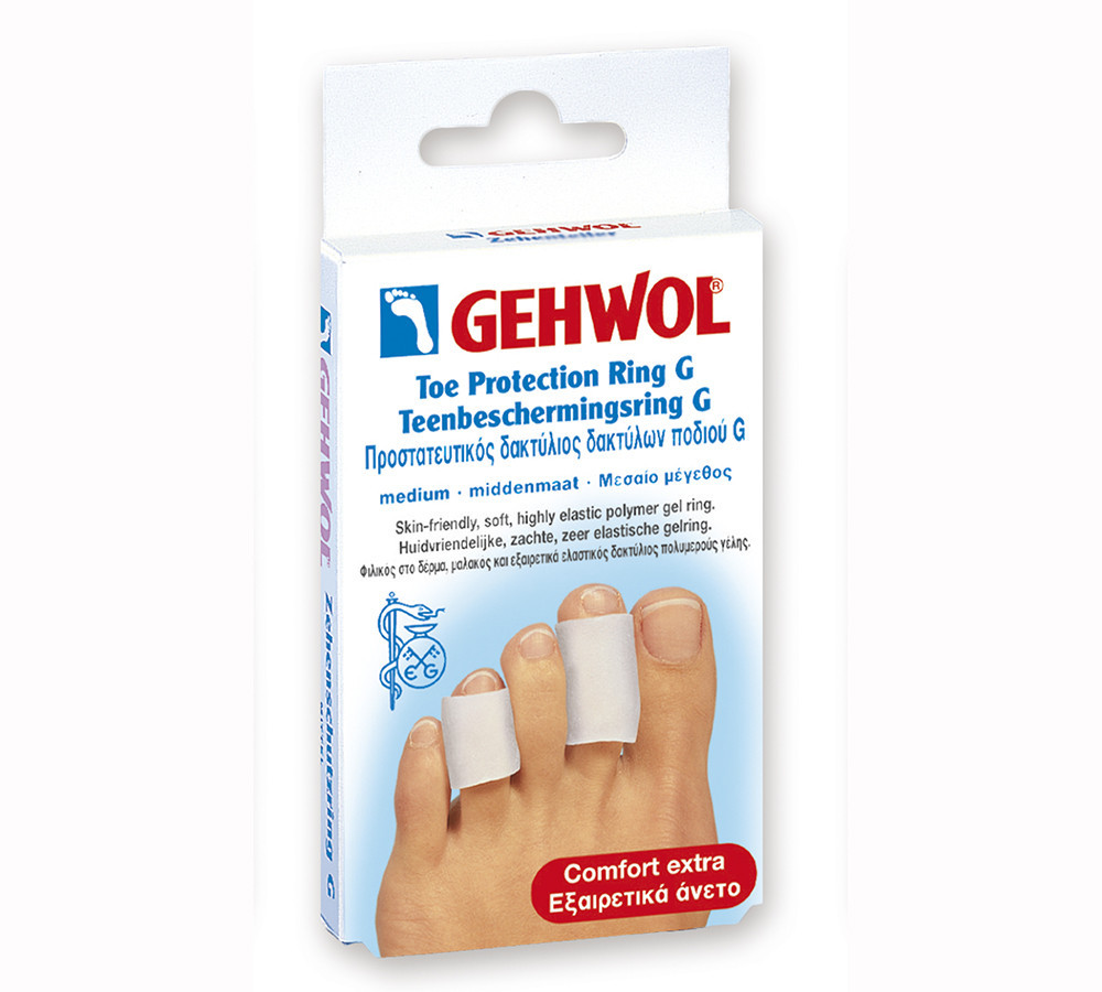 

Гель-кольцо G Gehwol Toe Protection Ring G, среднее, 30мм (1*26926)