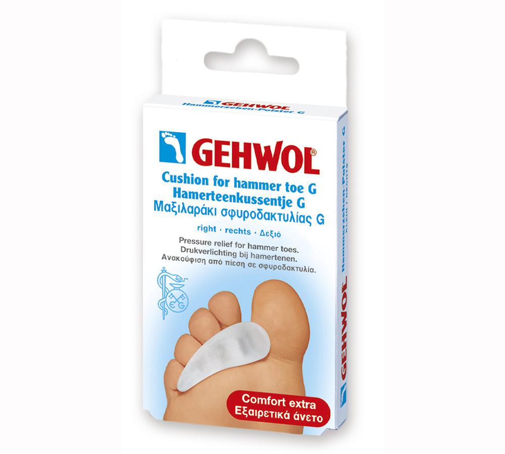 

Гель-подушка G под пальцы Gehwol Hammerzehenpolster G, правая (1*26915)