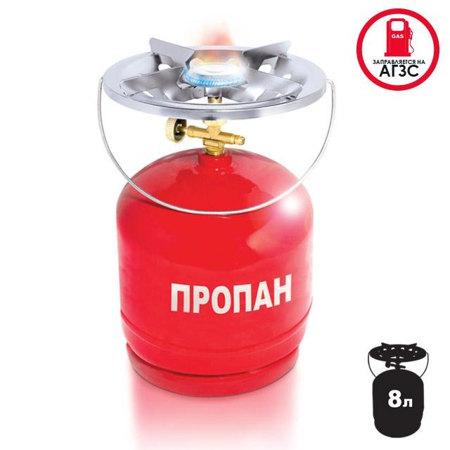 

Комплект газовый кемпинговый 8 л. (GS-0008 Intertool)