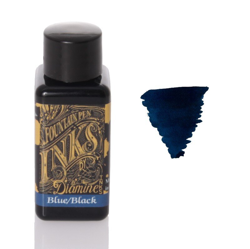 

Чернила для перьевых ручек Diamine Ink 30мл Blue-Black Темно-Синий