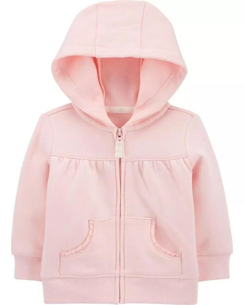 

Кофта Carter's 24 МЕС 81-86см розовая на флисе