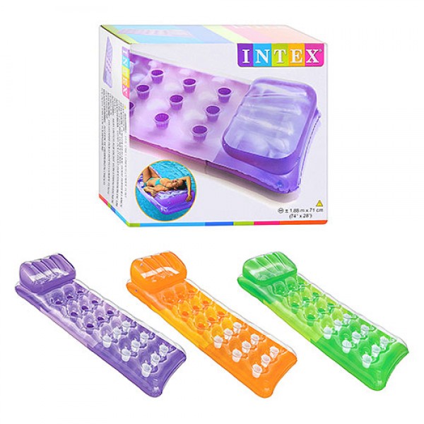 

Надувной пляжный матрас Intex, 188-71см, 58890