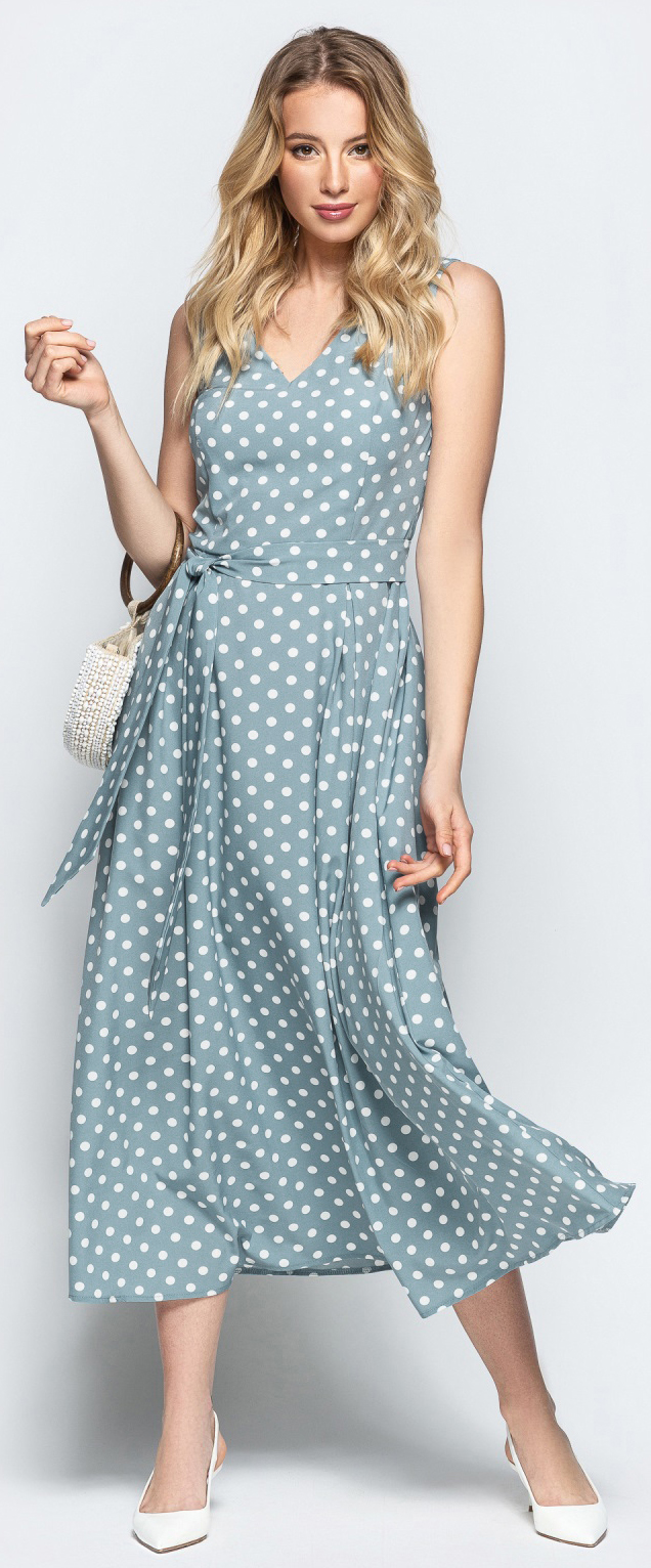 

Платье Dressa 46850  Голубое, Платье Dressa 46850 44 Голубое