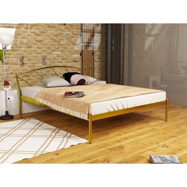 

Кровать Jasmine Elegance-1 Метакам 120х200 см. Золото
