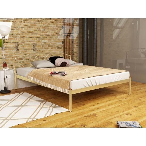 

Кровать Jasmine Elegance-1 Метакам односпальная 80х200 см. Бежевый