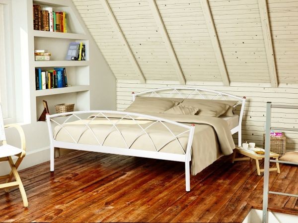 

Кровать Jasmine-2 Метакам 140х200 см. Белый