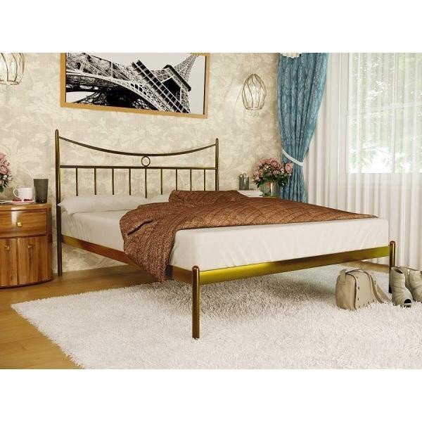 

Кровать Paris-1 Метакам 120х200 см. Золото