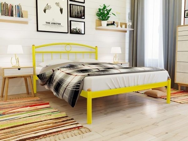 

Кровать Inga Метакам 180х200 см. Желтый