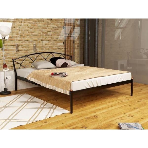 

Кровать Jasmine Elegance-1 Метакам 140х190 см. Коричневый