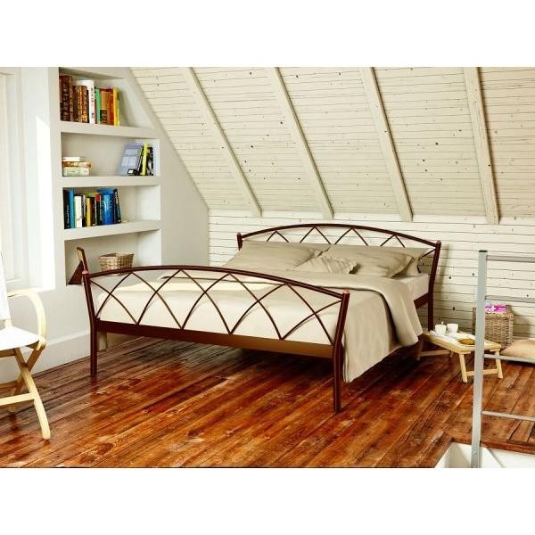 

Кровать Jasmine-2 Метакам 160х200 см. Коричневый