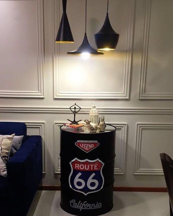 

Стол бочка Craftmetal Route 66