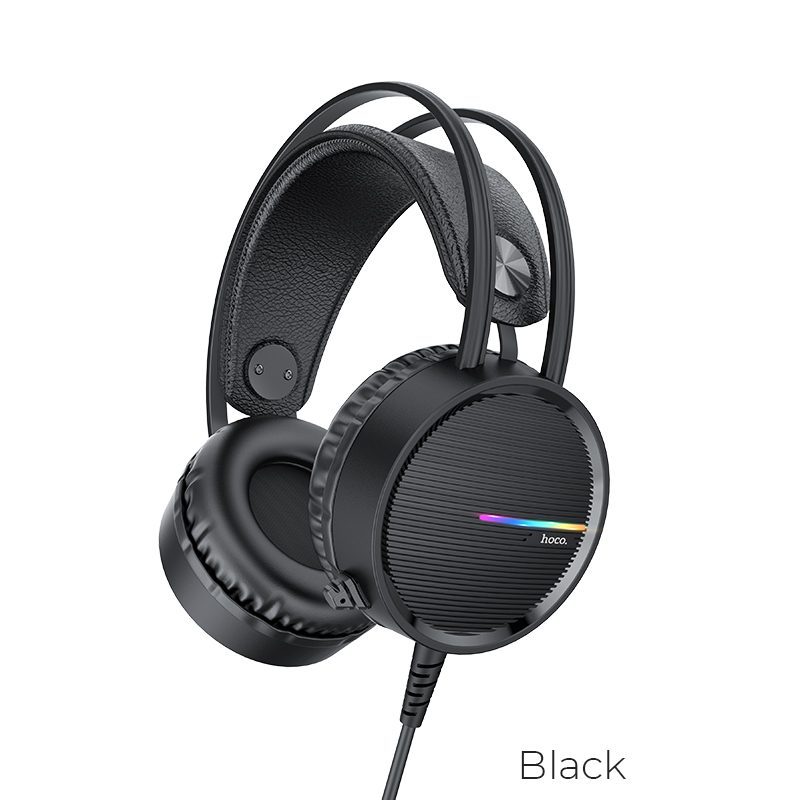 

Игровые наушники HOCO W100 Touring Gaming Hi-Res Black