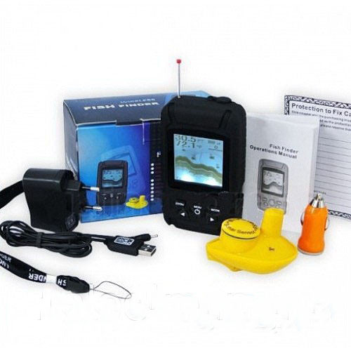 

Беспроводной портативный эхолот Fishfinder Lucky FF718li-w. Для зимней и летней рыбалки! Диапазон 180м!
