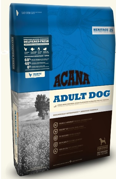

Сухой корм для взрослых собак ACANA Adult Dog 11.4 кг