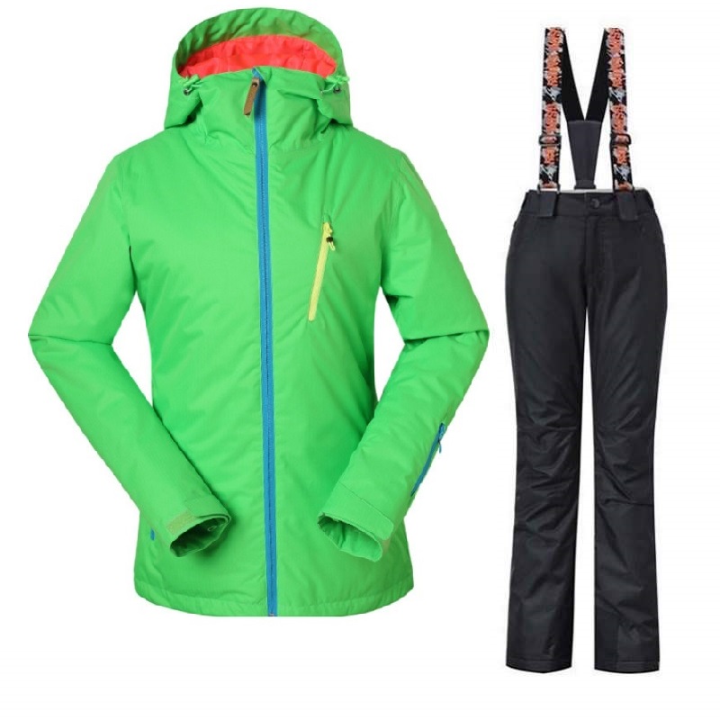 

Лыжный костюм женский GsouSnow XS Green/Black VN1723XS