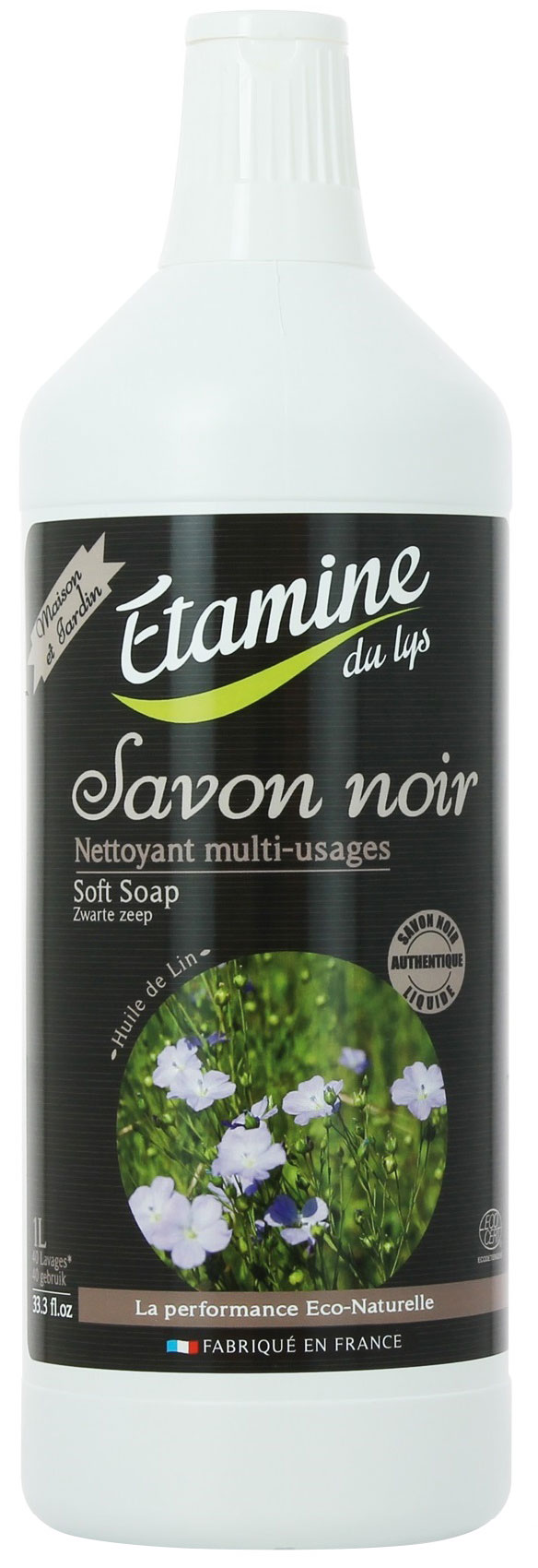 Акція на Средство для мытья полов и поверхностей из натурального камня Etamine du Lys Savon Noir 1 л (3538394000094) від Rozetka UA