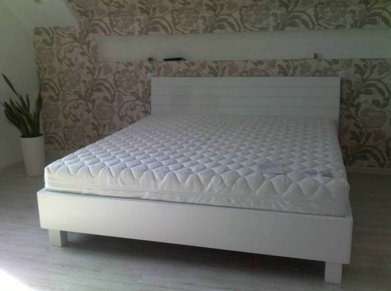 

Кровать двуспальная Орландо Morfey Ясень массив Белый 160x190 см R094-0232