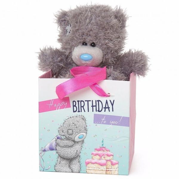 

Мишка Teddy в коробочке 13 см G01W4068