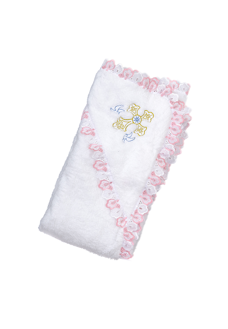 

Крыжма N.EL. 090-42 90-90 бело-розовый