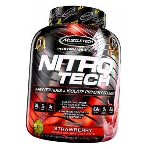 

Nitro-Tech Performance Series Muscle Tech 1800г Клубника (29098002)