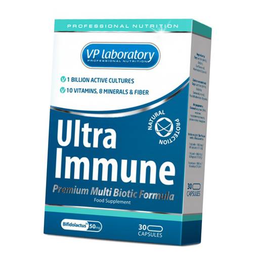 

Витамины для иммунитета, Ultra Immune, VP laboratory 30капс (36099009)