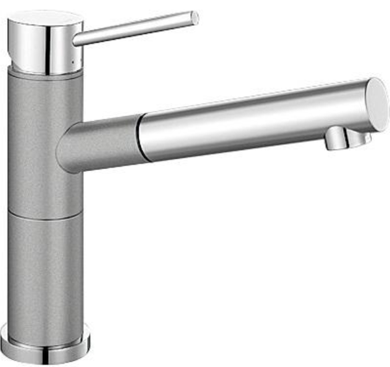 

Смеситель для кухни BLANCO ALTA-S Compact хром/алюметаллик (515326)