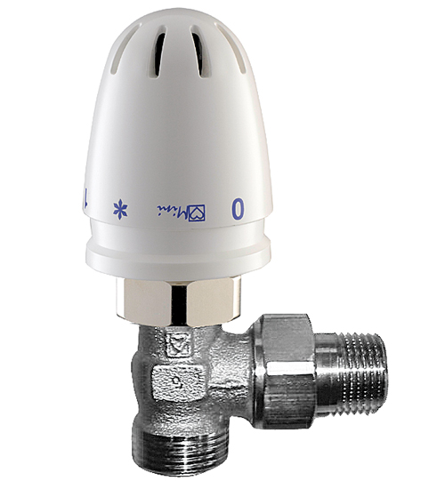 

Кран радиаторный HERZ угловой термостатический RTL mini 1/2"