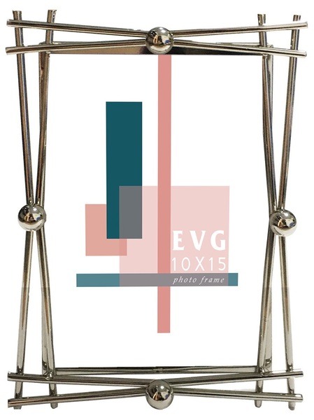 

Фоторамка EVG Iron Silver 10x15 Серебристая