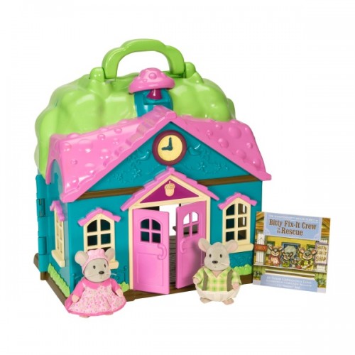 

Игровой набор Li'l Woodzeez Школа и Семья Мышей (6101M)