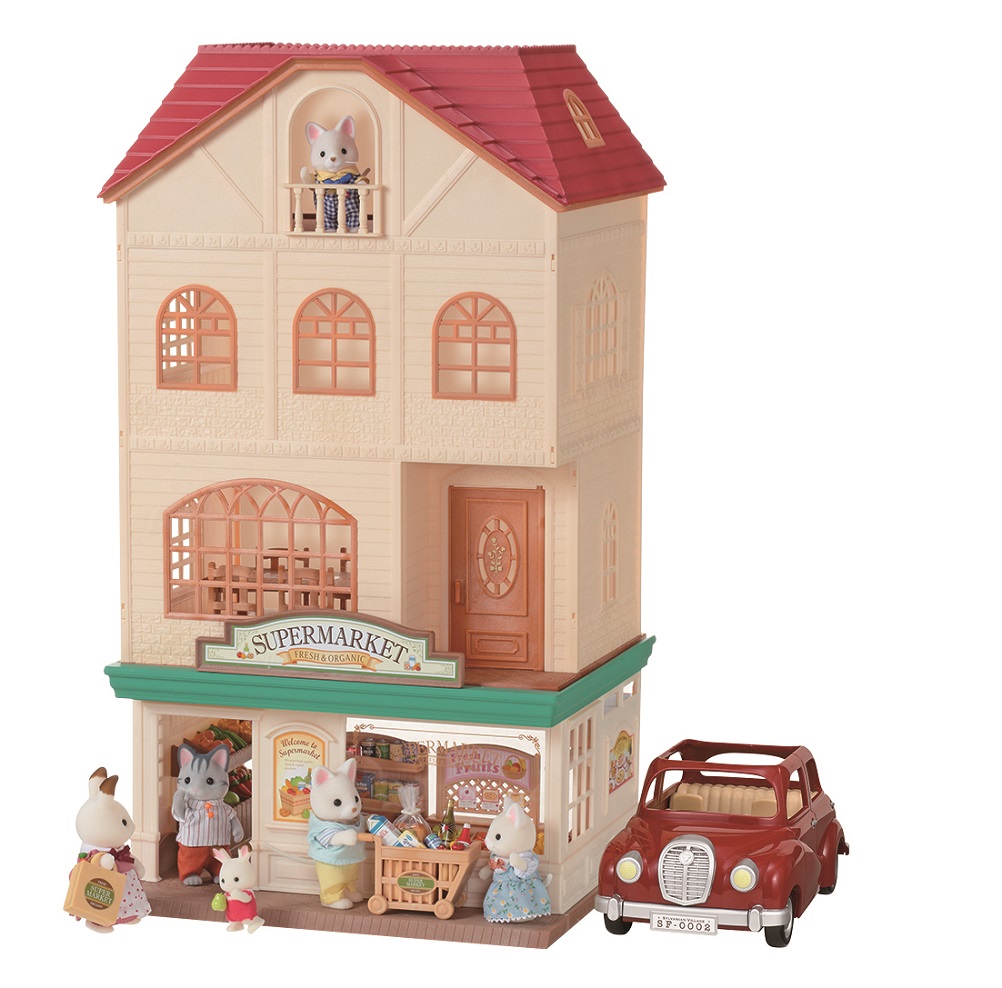 Комплект Sylvanian Families Трехэтажный дом с мебелью и семейкой Полосатых  Котов (2745-н) – фото, отзывы, характеристики в интернет-магазине ROZETKA  от продавца: О-Діджитал | Купить в Украине: Киеве, Харькове, Днепре,  Одессе, Запорожье, Львове