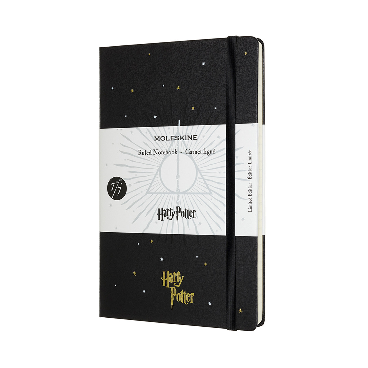 

Блокнот Moleskine Limited Harry Potter Средний (13х21 см) 7/7 в Линию Чёрный (LEHP02QP060G) (8053853604002)