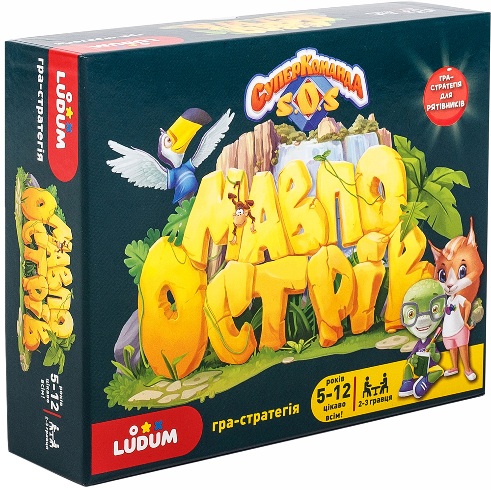 

Настольная игра Ludum Остров обезьян украинский язык (LS3047-51)