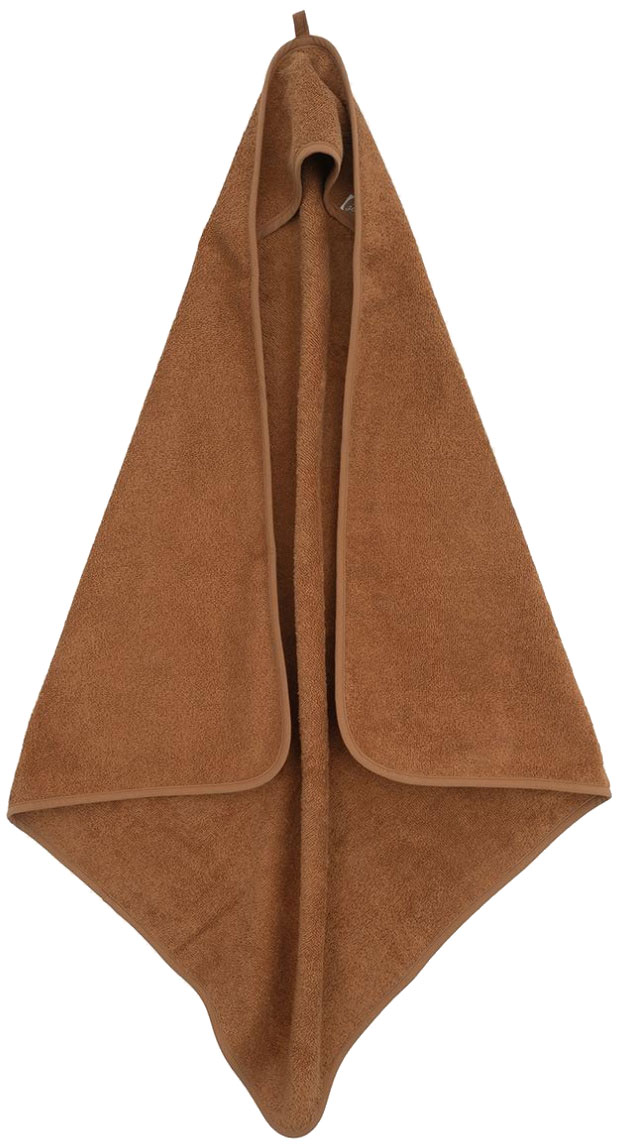 

Махровое детское полотенце Jollein с капюшоном 75x75 Caramel