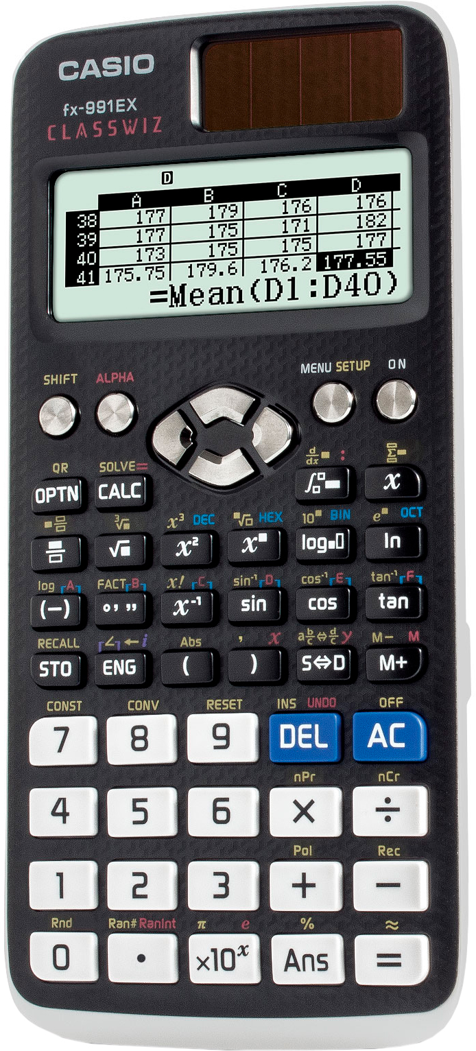 

Калькулятор Casio 15 разрядный 77х165.5х11.1 (FX-991EX-S-ET-V)