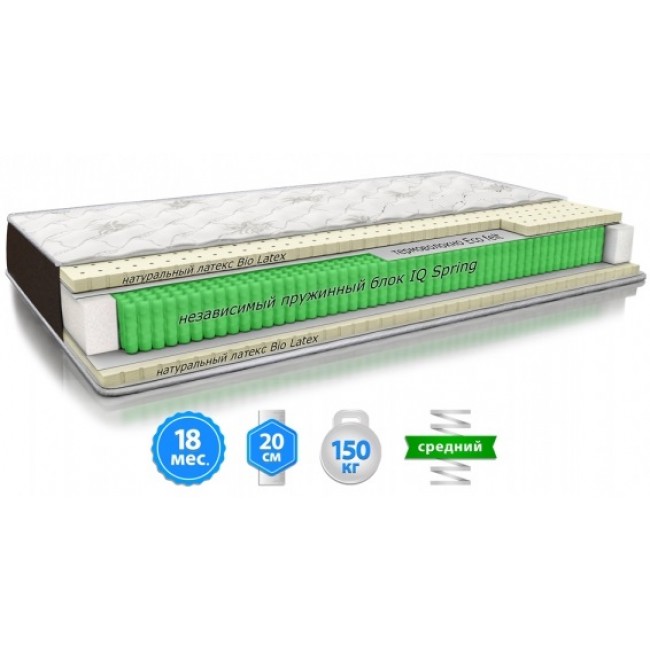 

Матрац Sleep&Fly ORGANIC Alfa 120х190 см