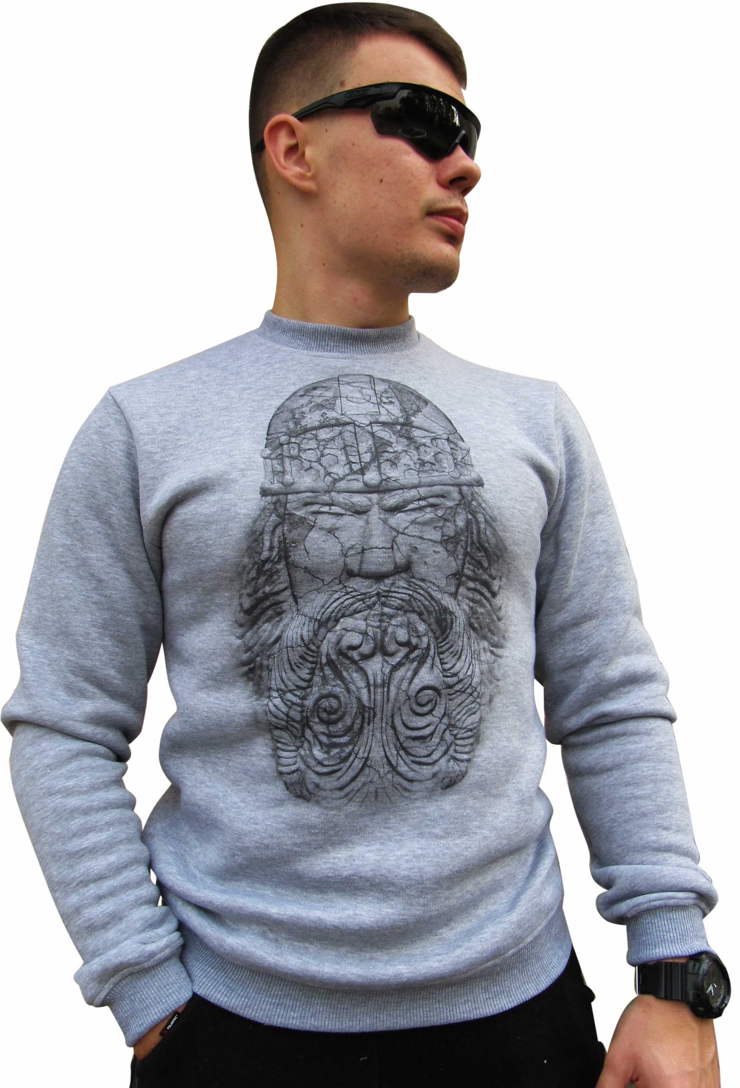 

Свитшот P1G-Tac Winter Sweatshirt Warrior Spirit UA281-29911-WR-IG XL Iron Grey