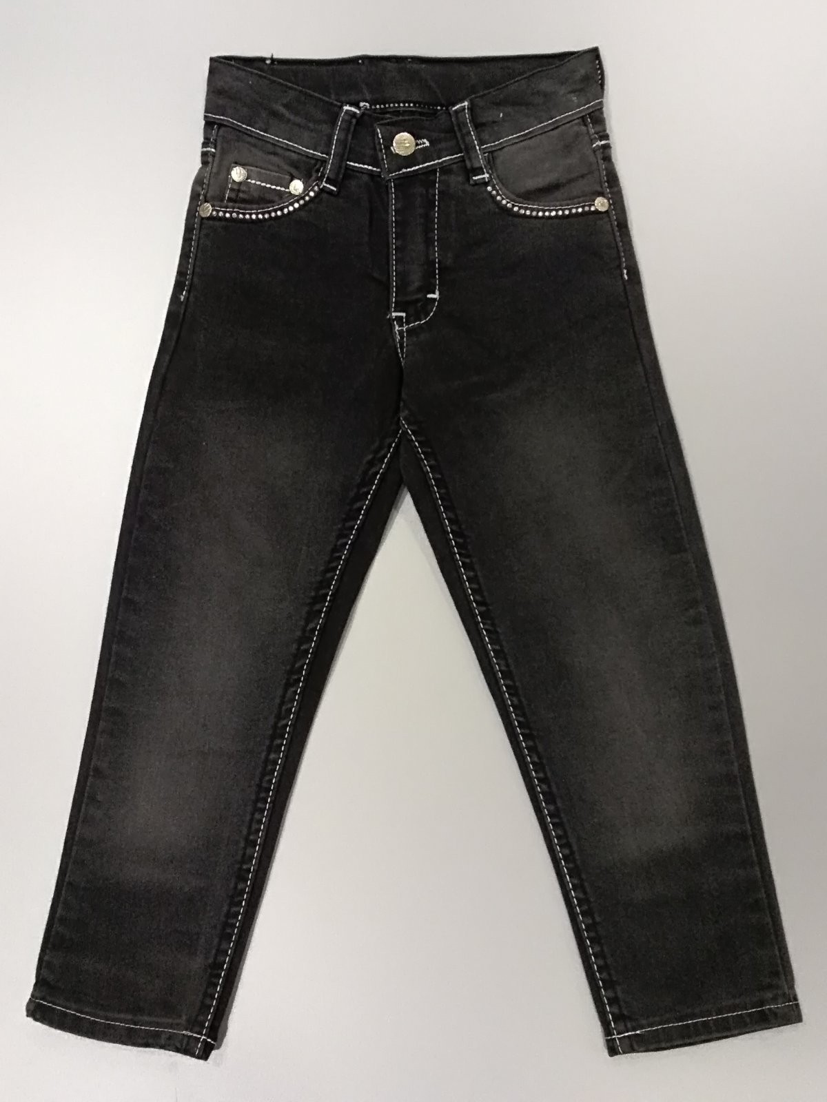 

Джинсы для девочки Best Blue jeans 110 Темно-серый 866