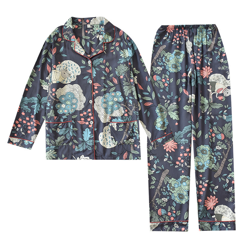 

Пижама женская Лесная феерия Berni Fashion (L) Синий