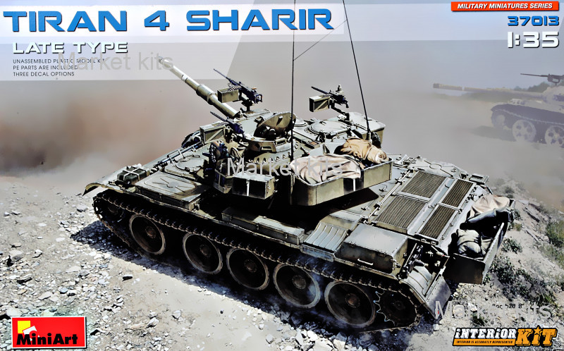 

Танк Tiran 4 Sharir позднего типа 1:35 MINIART (MA37013)