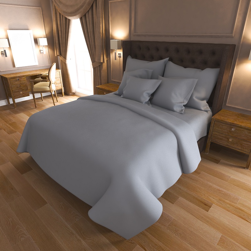 

Комплект постельного белья Уютная Жизнь Бязь Голд Семейный 150x220x2 (K-G-A-16) Однотонный бежевый